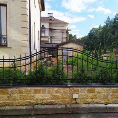 Кованый забор №1