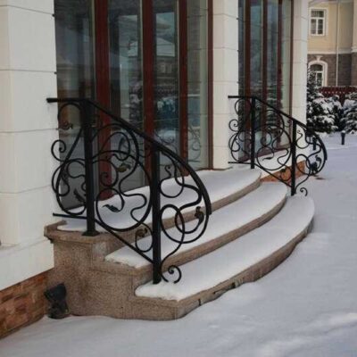Кованый столб для перил №1 Кованый столб для перил №1